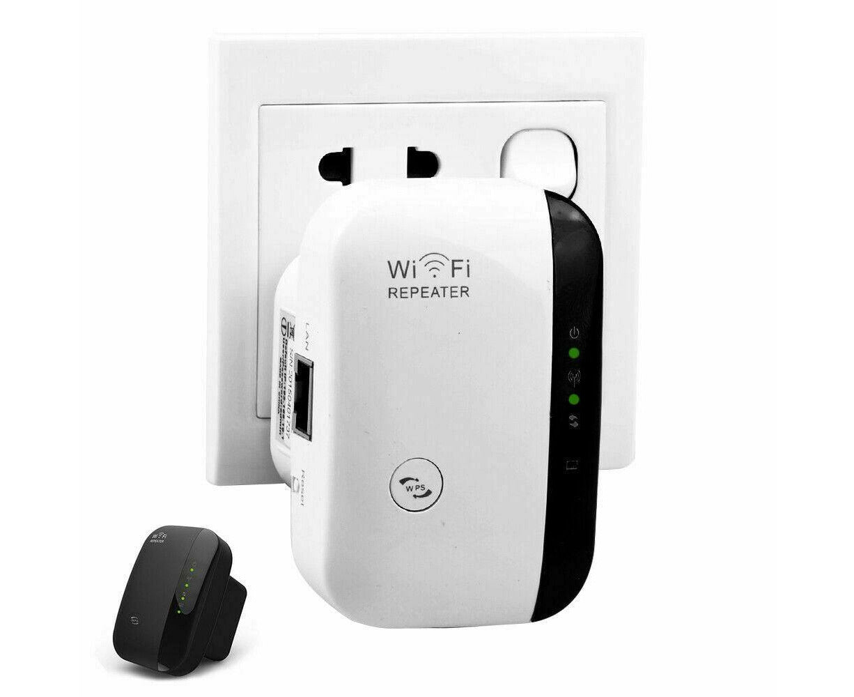 300Mbps Wifi Extender Repeater Range Booster AP Router AU Wireless-N 802.11